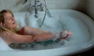 A  Simple Soak In The Bath For Beenie B With A Little Tease Along The Way