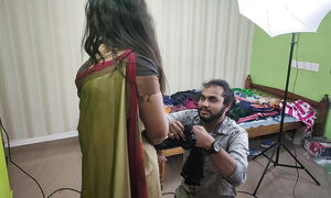 Bdsm Both Hand Tied And Blindfolded In Saree By Vaishnavy And Sharun Raj, Mallu Couple Hot BDSM Ass And Boobs Kiss Romance