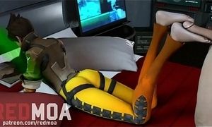 Overwatch feetjob Compilation extended GIFs cougar