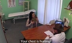 Fakehospital Doc Gives A Heavy Ejaculation To Fit Lonely Brithday Gal