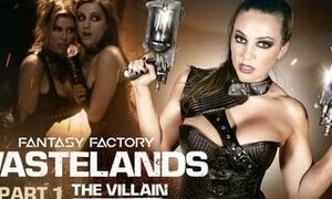 Hungry Huntress Humped The Big-boobed Droids Alexis Fawx And Abigail Mac In The Wastelands