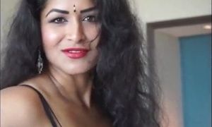 Indian Cougar Maya Rati Disrobes Her Tee-shirt Sundress