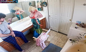 Stepson Caught On Camera Being More Than Just Helpful With Stepmom Dressing In The Bathroom