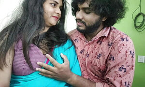 Saree Removal And Hot Romance With Sex By Vaishnavy And Sharun Raj, Mallu Couple Hot Saree Removal Romance And Doing Sex